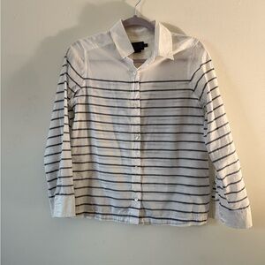 Pendleton White Cotton Button Down